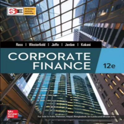Corporate Finance, 12th Edition SIE book cover